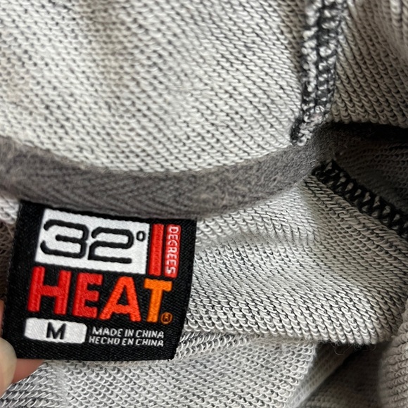 32 Degrees Grey Pullover Hoodie Sweatshirt - Picture 7 of 9